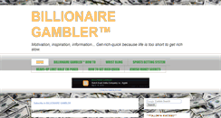 Desktop Screenshot of billionairegambler.com